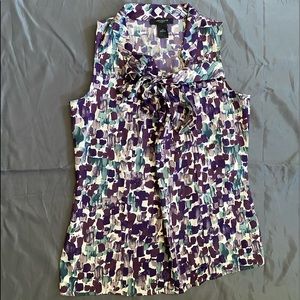 Ann Taylor Patterned Blouse